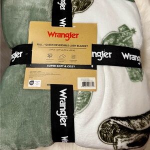 Wrangler Cowboy Boot Full/Queen Blanket